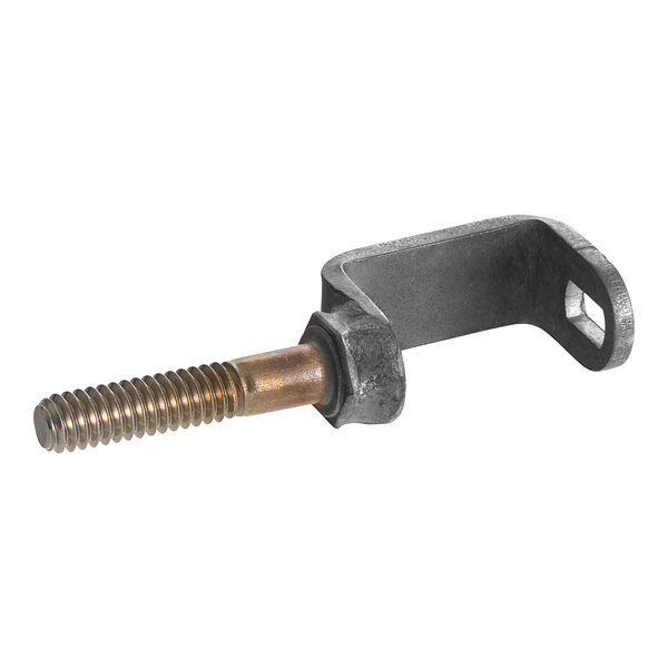 A close-up of a metal screw for a Pitco Pg,Hdl Vlv Wldmt Sspg.