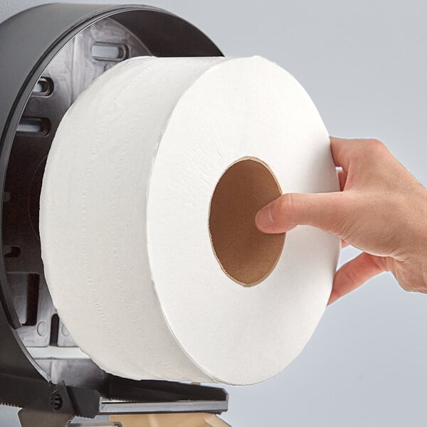 Lavex 2-Ply Jumbo Toilet Paper Roll with 9