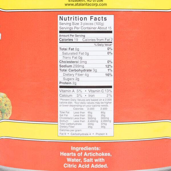 Artichoke Hearts 10 Can