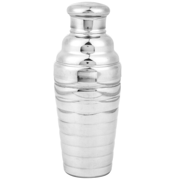 16 oz. Stainless Steel 3-Piece Cocktail Shaker