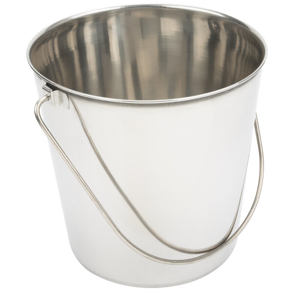 Portable 1L Stainless Steel Beer Ice Bucket With Tweezer