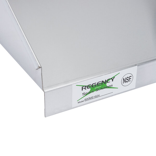 Regency 24" x 18" Stainless Steel Microwave Shelf