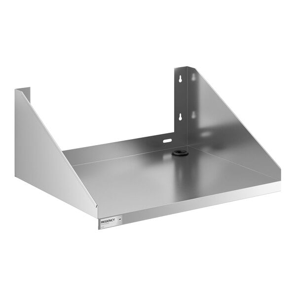 Regency 24" x 18" Stainless Steel Microwave Shelf