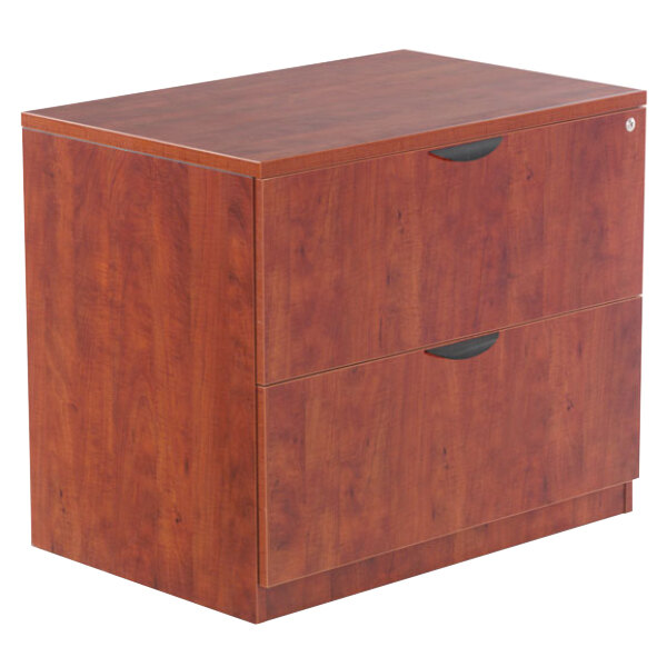 Alera ALEVA513622MC Valencia Medium Cherry TwoDrawer Laminate Lateral