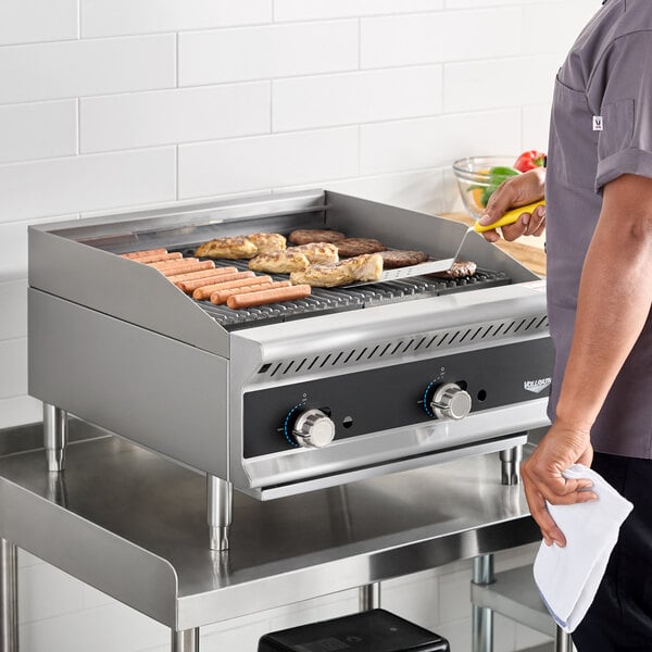 Vollrath CBGMD-24 24" Medium-Duty Radiant Charbroiler - 80,000 BTU