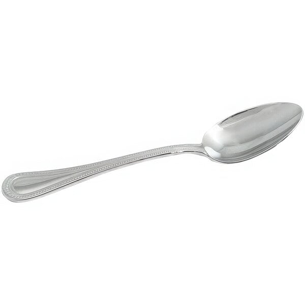 A Bon Chef stainless steel serving spoon with a handle.