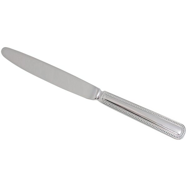 A Bon Chef stainless steel dinner knife with a hollow handle.