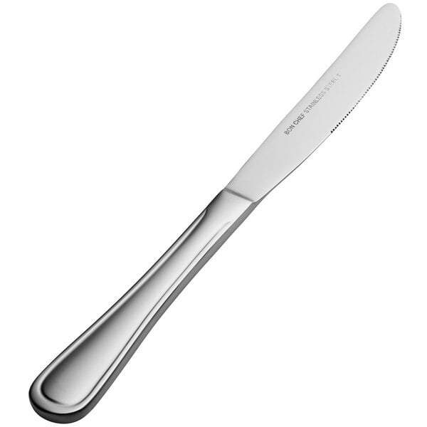 a close-up of a butter knife