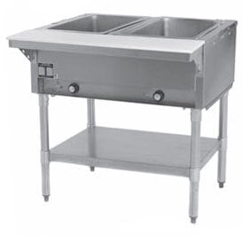 a stainless steel commercial kitchen sink