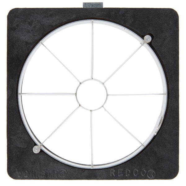 a circular white light fixture