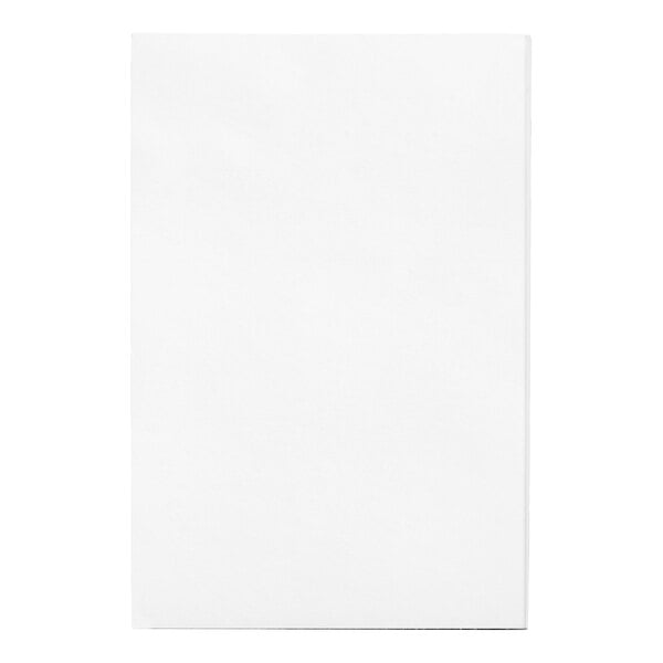 Choice 4" x 6" 1 Part White Scratch Pad - 100/Case