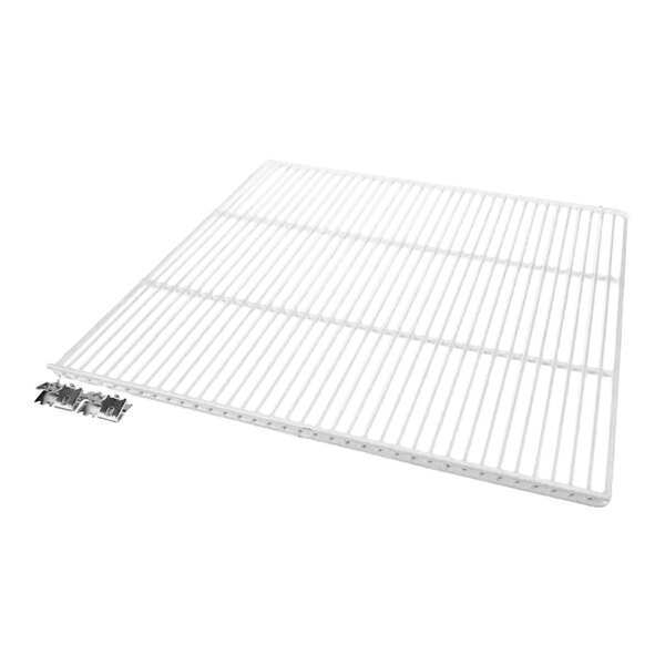 True 909256 White Coated Wire Shelf - 22 7/8" x 21 3/4"