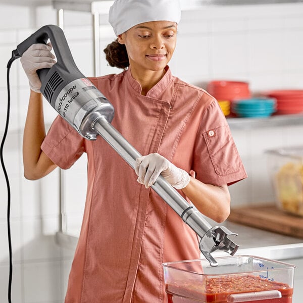 Robot Coupe MP550 Turbo 21" Single Speed Immersion Blender - 1 1/5 HP