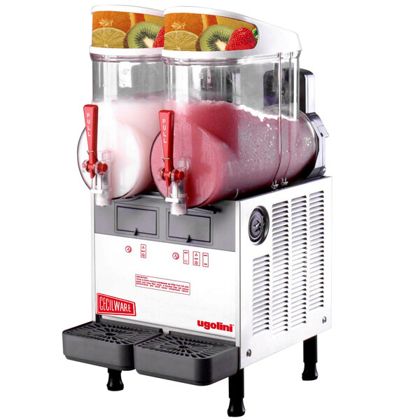 Cecilware FrigoGranita MT2ULAF Stainless Steel Double 2.5 Gallon Liquid