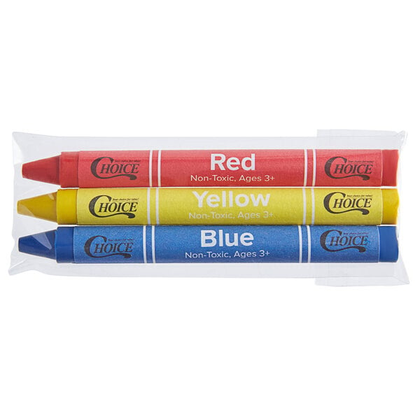 Download Kids Restaurant Crayons 3 Pack 100 Case