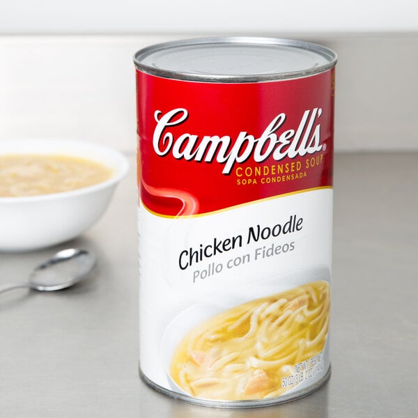 Campbell&rsquo;s 50 oz. Condensed Chicken Noodle Soup - 12/Case