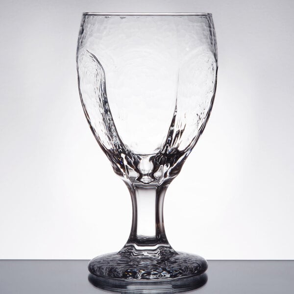 close-up of a wine glass