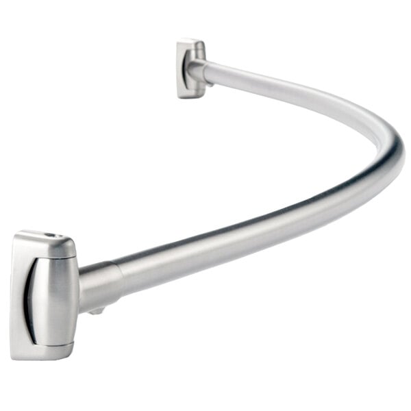 Bobrick B 4207 X 60 Stainless Steel, Do You Need A Bigger Shower Curtain For Curved Rod