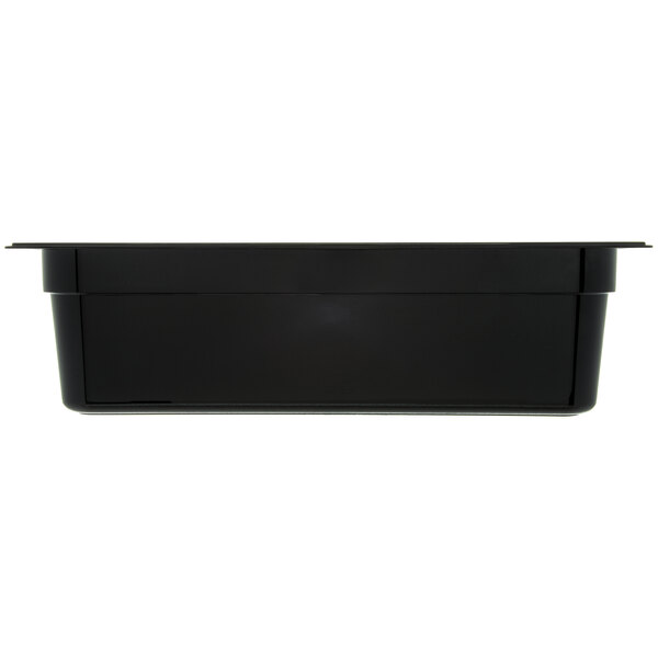 Carlisle 10202B03 StorPlus Full Size Black Food Pan - 6