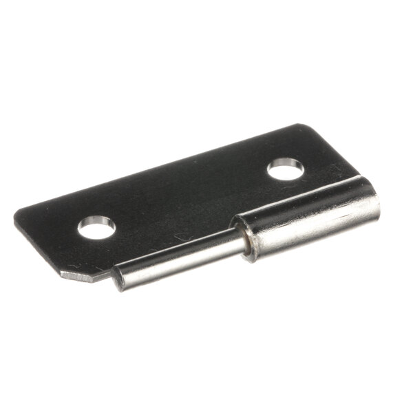a close-up of a hinge