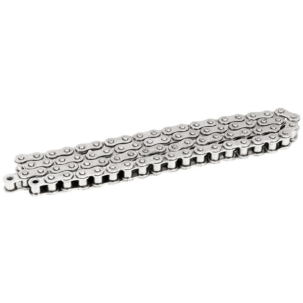 A Meiko drive chain with a single row of links.