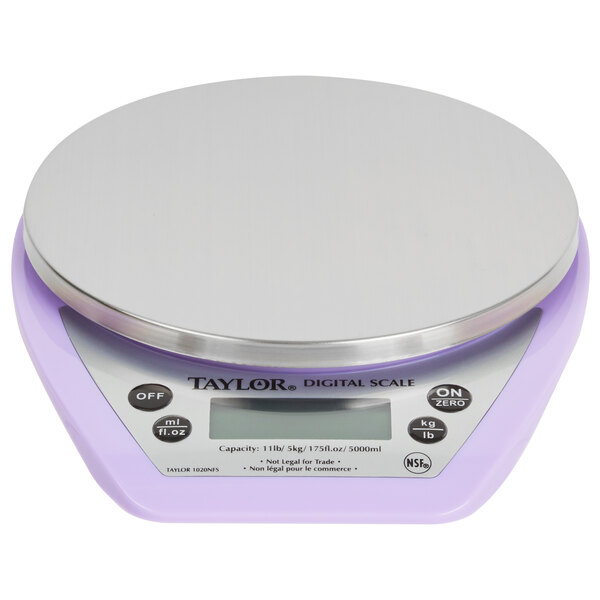 Taylor 1020prnfs 11 Lb Allergen Dry Liquid Digital Portion Control Battery Operated