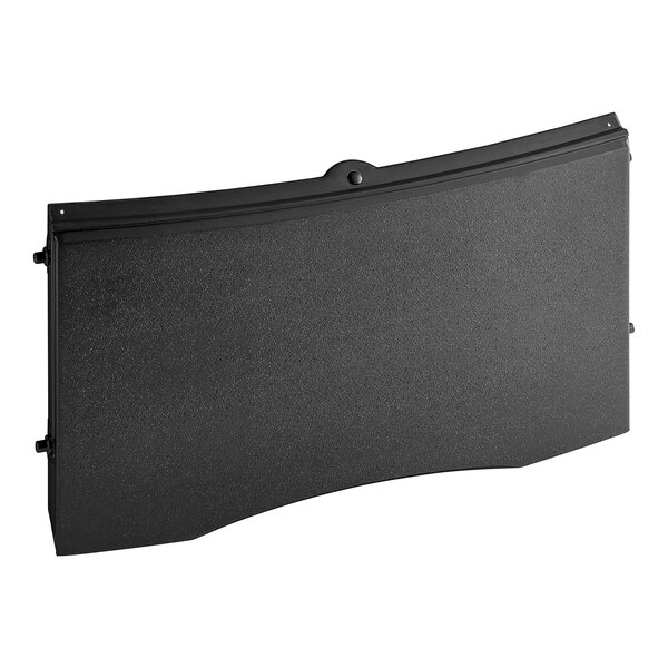 A black rectangular foam door kit for a Manitowoc ice machine with a black handle.