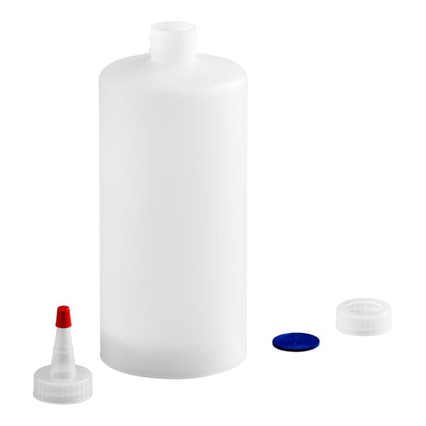 Prince Castle 136-1 Reusable Sauce Dispenser Bottles - 9/Case