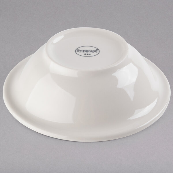 A Libbey ivory porcelain grapefruit bowl.