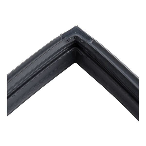 A black Rational door gasket with a black plastic frame.