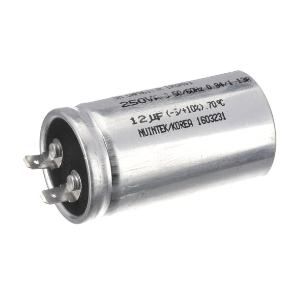 A silver Master-Bilt Run Cap with black text on a white background.