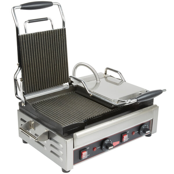a machine with a griddle on it