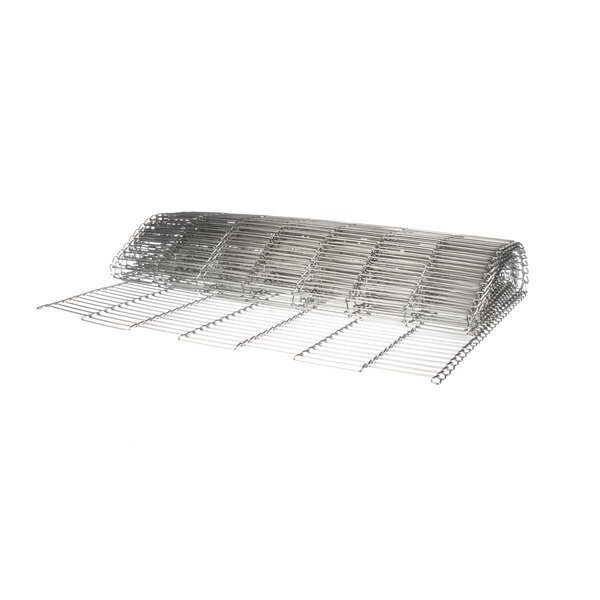 a close-up of a metal grid