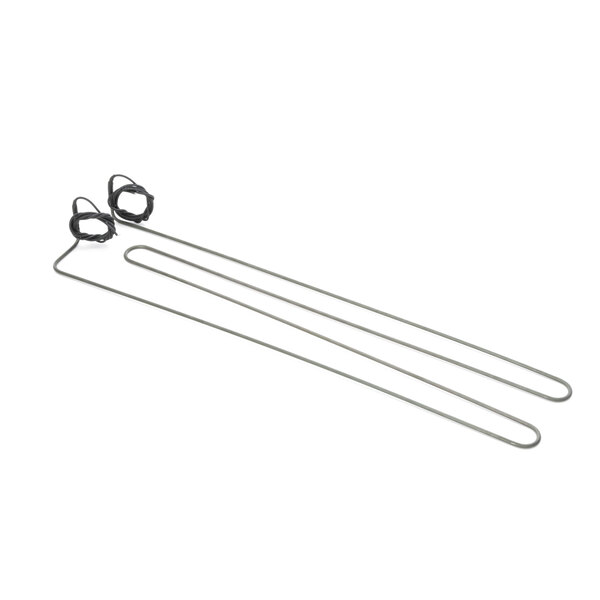 long thin metal rods on a white background