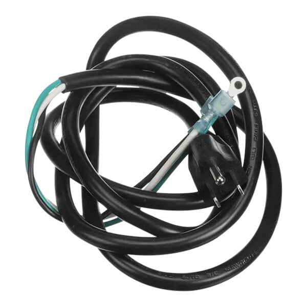 A black and white CookTek power cord.