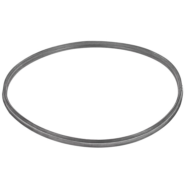 A circular metal gasket for a Convotherm door.