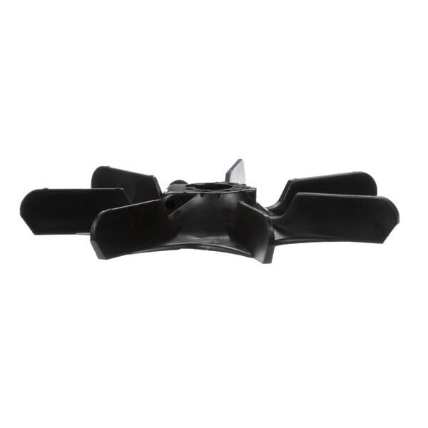 A black plastic propeller with blades.