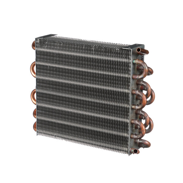 A Cornelius condenser coil with copper pipes.