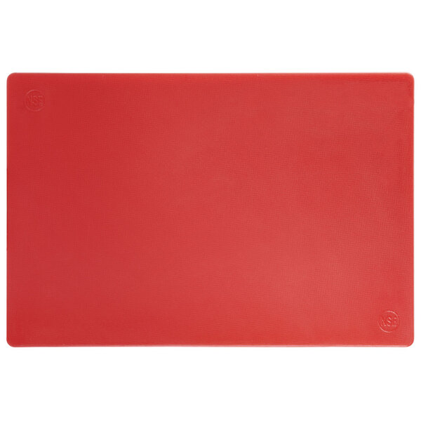 red cutting board