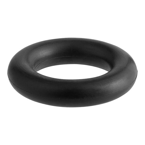 A black rubber O-ring for a Fetco coffee brewer.