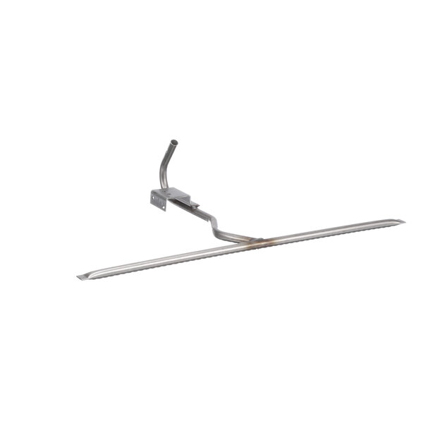A metal pipe with a bent tip, the Pitco B8042002 Runner Burner Tube.