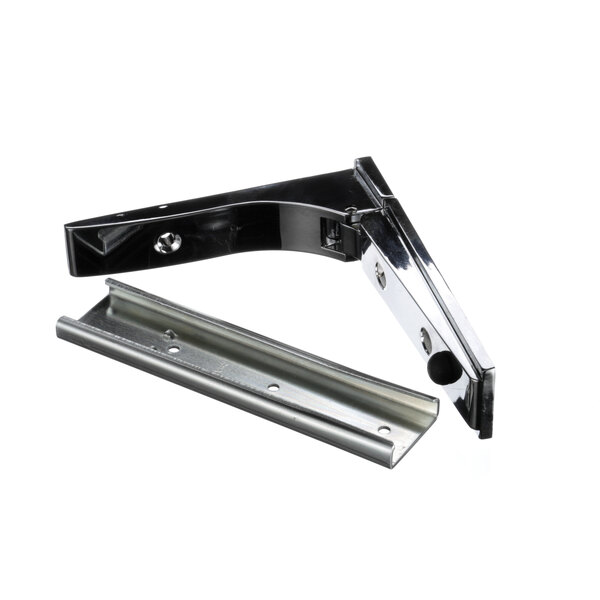 A pair of metal Structural Concepts brackets with screws and holes.