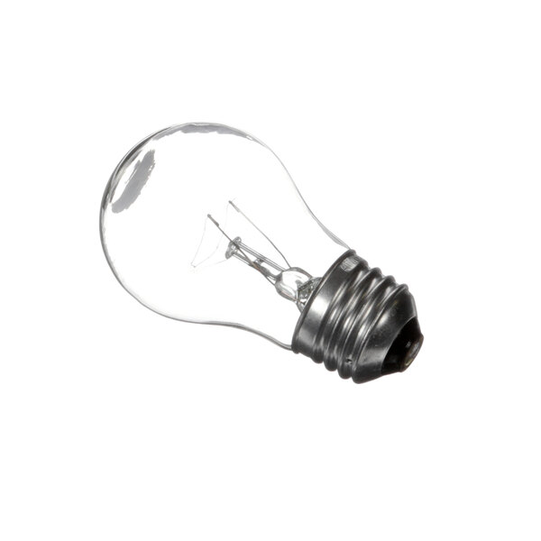 A Kairak 115v 40w light bulb with a base.