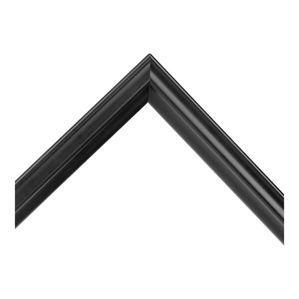 A black gasket door for a Metro holding cabinet.