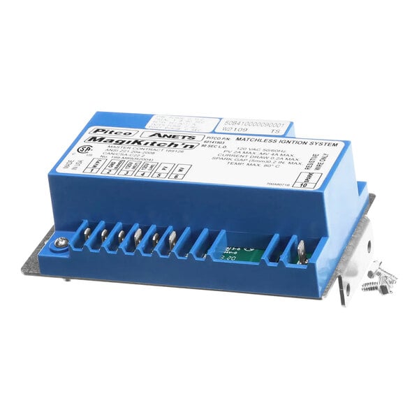 A blue box with a white label that says "Star PS-B8707001-CL Upgrade Kit" containing a blue power module.