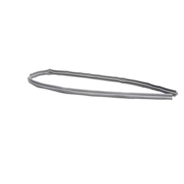 A grey rubber gasket for a Continental Refrigerator on a white background.