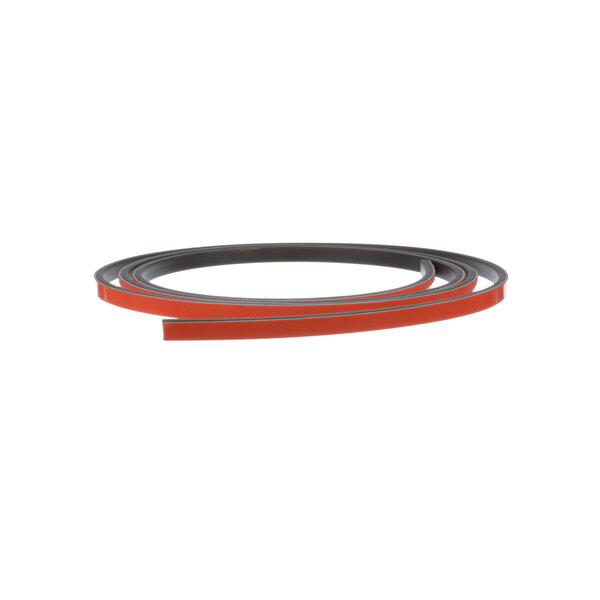 A red and black rubber gasket for an Amana basepan.