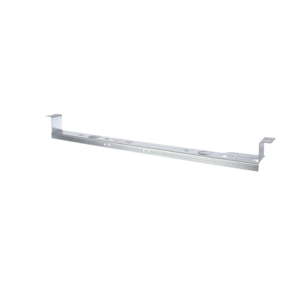 A metal hanger-bolted rectangular shelf.