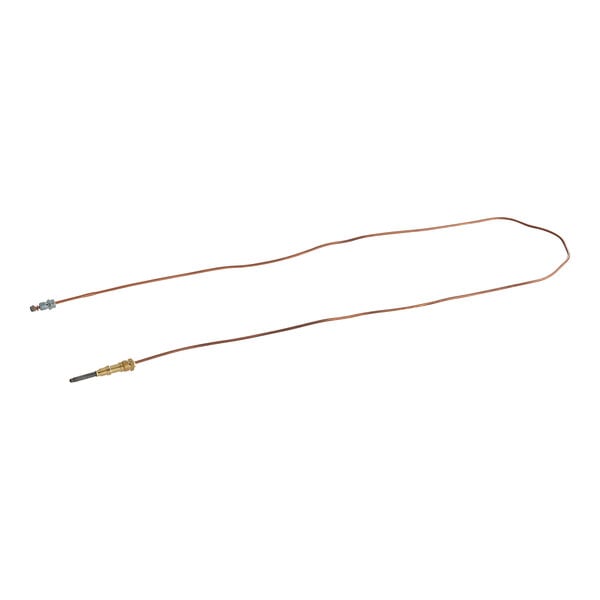 A Vulcan T46 thermocouple with a long copper wire.