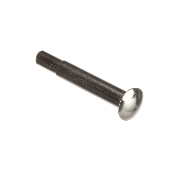 A close-up of an Edlund metal stud.